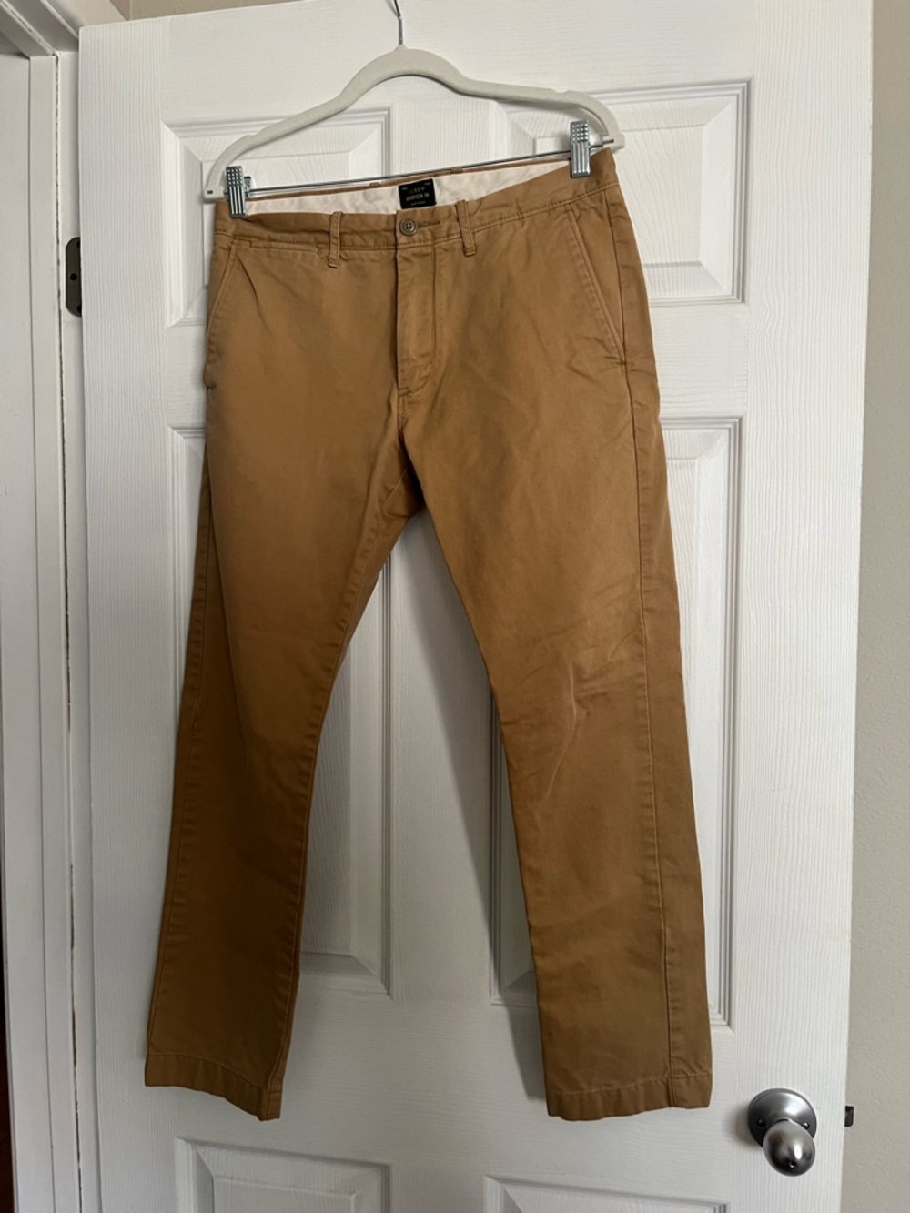 J. Crew Men's Camel Tan Chino Pants
